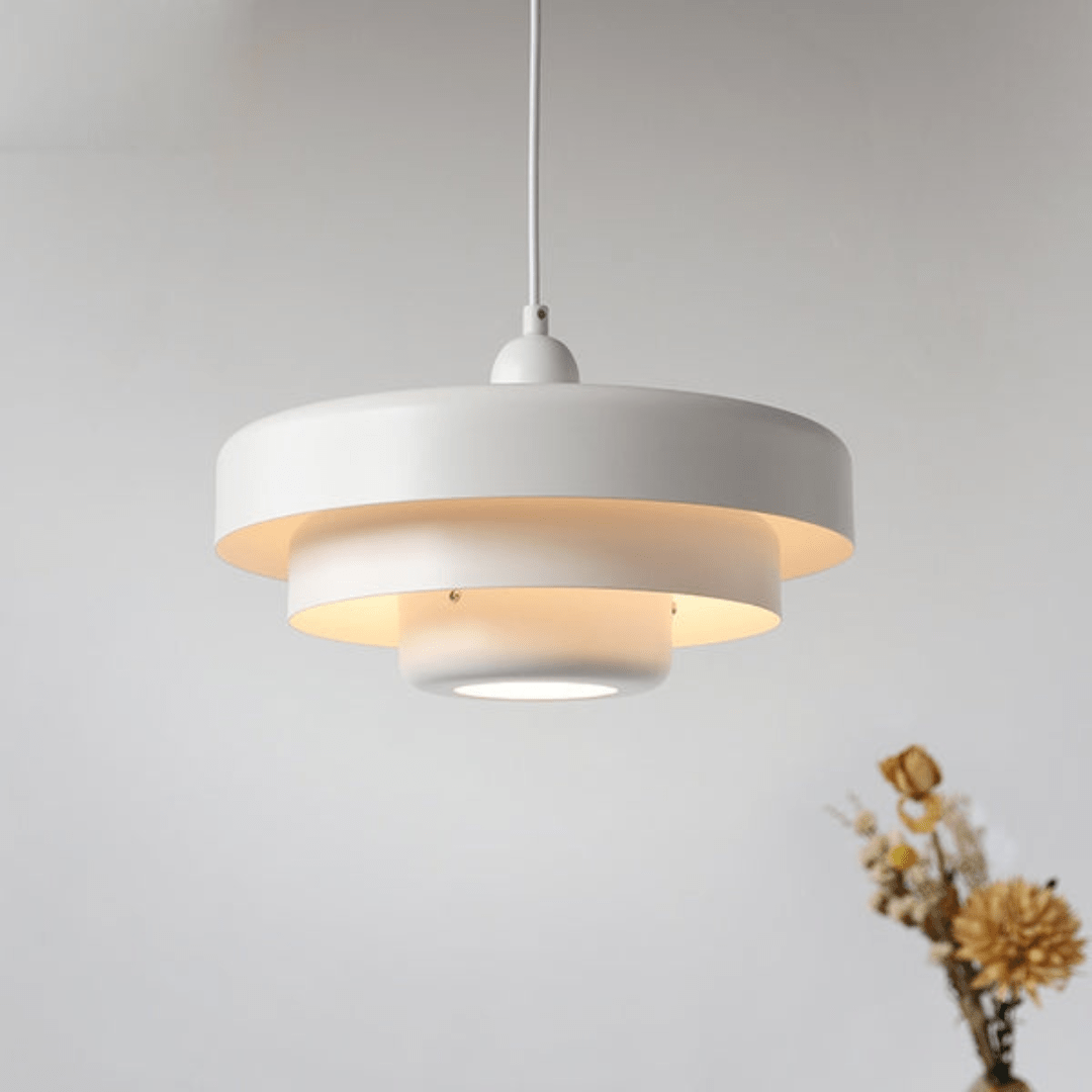 Moduro.co.uk Pendant lights White Aureli – Modern Aluminium Pendant Light in Nordic Style