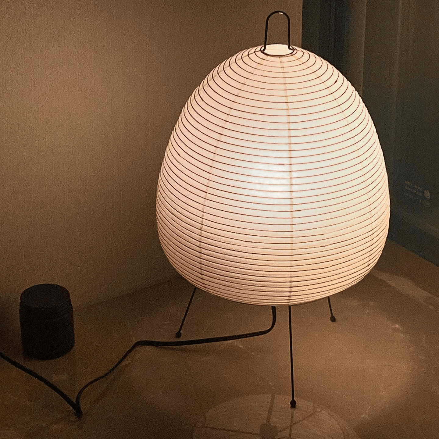 Moduro.co.uk Table Lamps AuriZen – Japanese Rice Paper Lamp – LED – Wabi-Sabi Inspired – Bedside & Desk