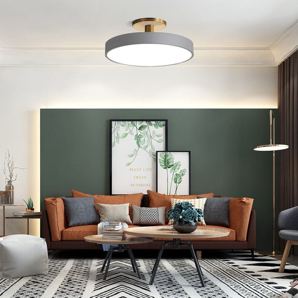 Moduro.co.uk Ceiling Light LumoCirca – Minimalist Round LED Ceiling Light – Modern Flush Mount Fixture