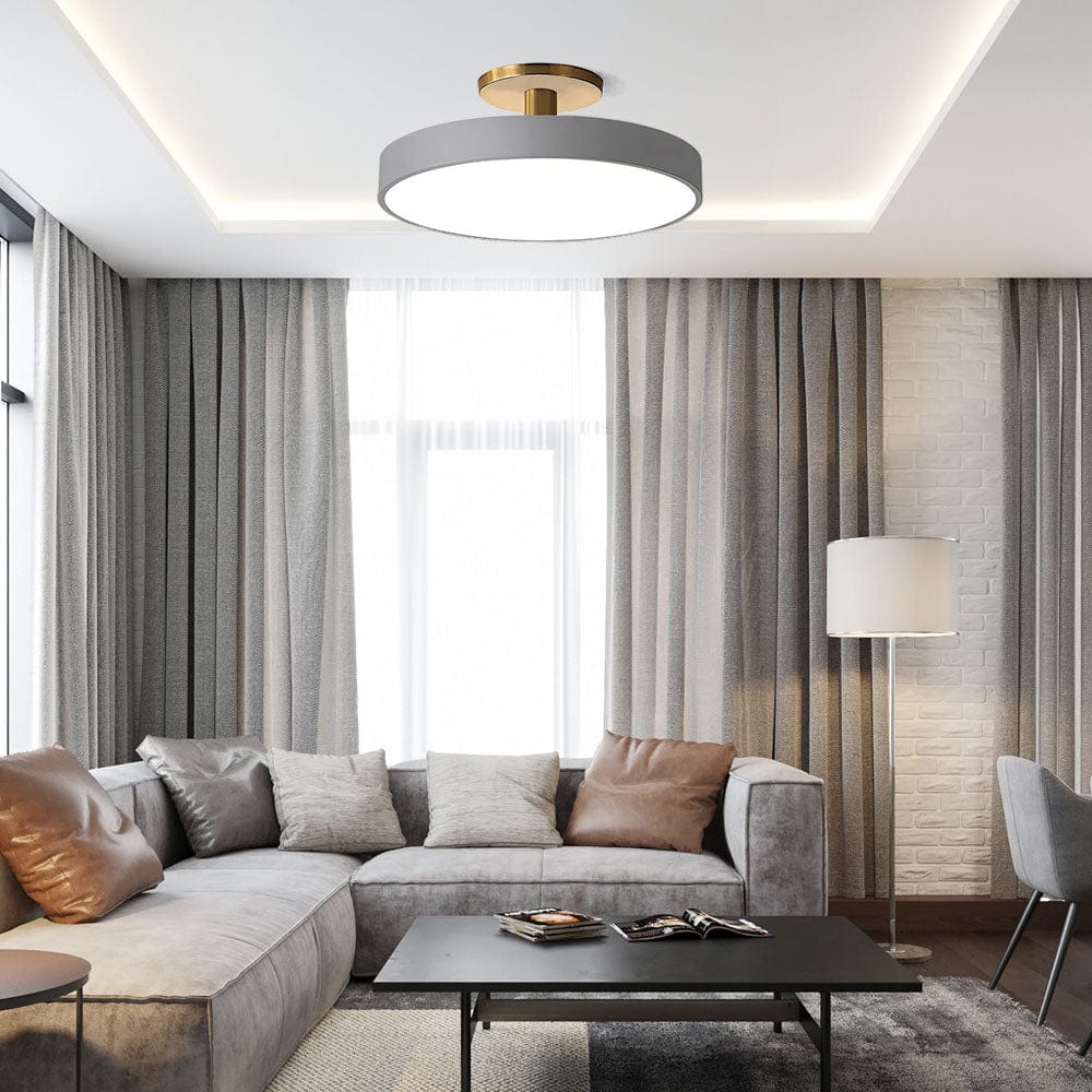 Moduro.co.uk Ceiling Light LumoCirca – Minimalist Round LED Ceiling Light – Modern Flush Mount Fixture