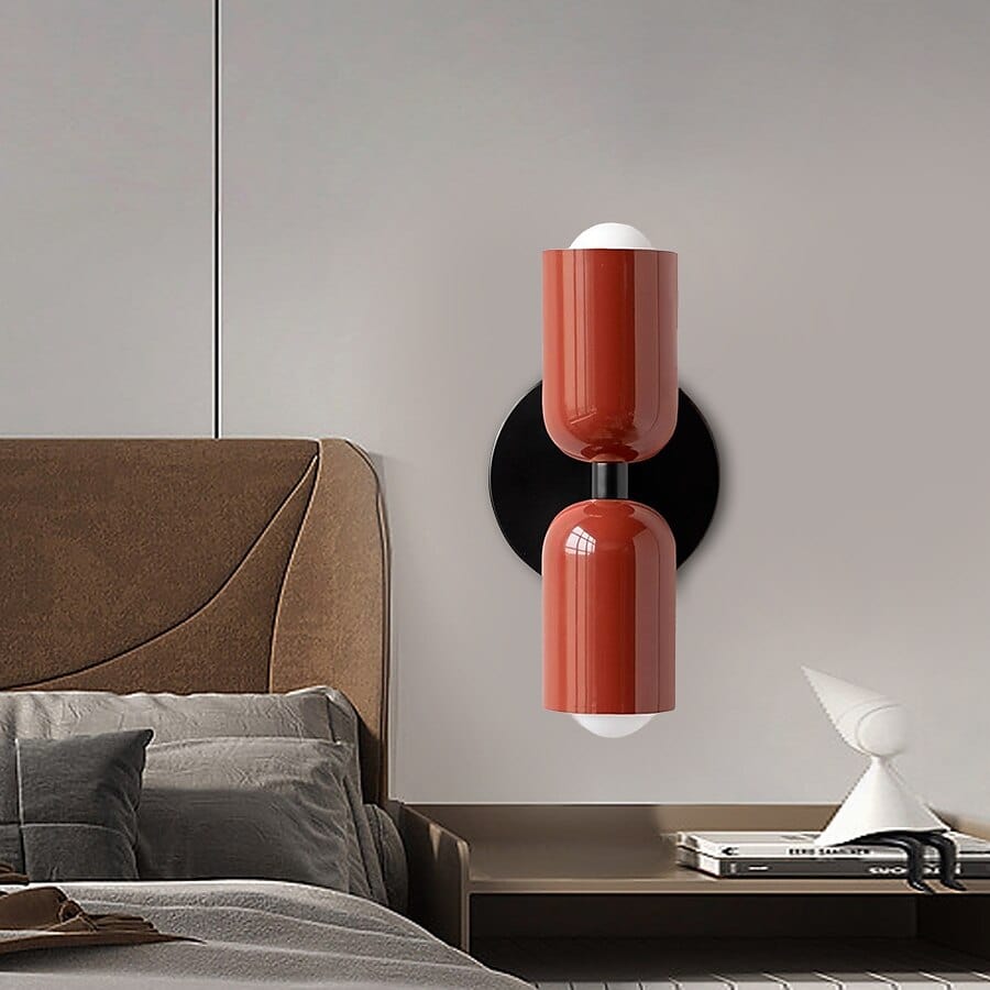 Moduro.co.uk Wall Lamp LumoDuo – Colorful Double Head Wall Lamp – Modern Metal Up & Down Lighting
