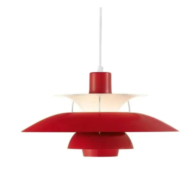 Moduro.co.uk Ceiling Lamps Red / 30cm / Warm White LumoSphere – Modern Round Ceiling Light – LED – Minimalist Iron – E27