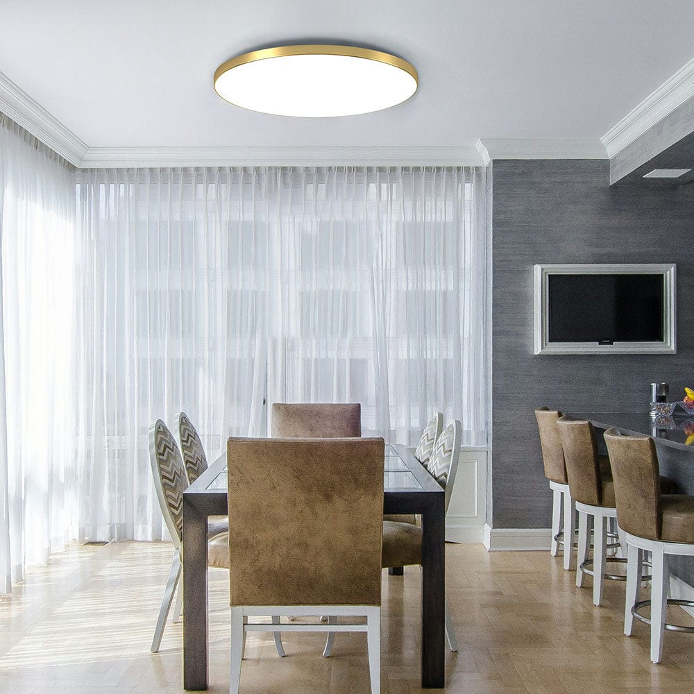 Moduro.co.uk Ceiling Light Nordura – Minimalism Round Ceiling Light – LED Flush Mount – Scandinavian Style