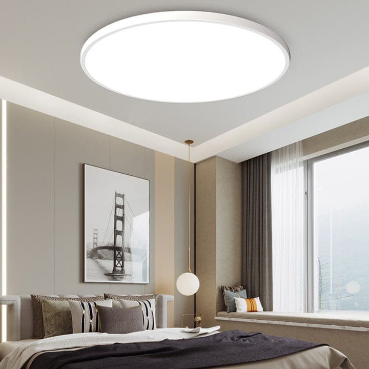 Moduro.co.uk Ceiling Light Nordura – Minimalism Round Ceiling Light – LED Flush Mount – Scandinavian Style