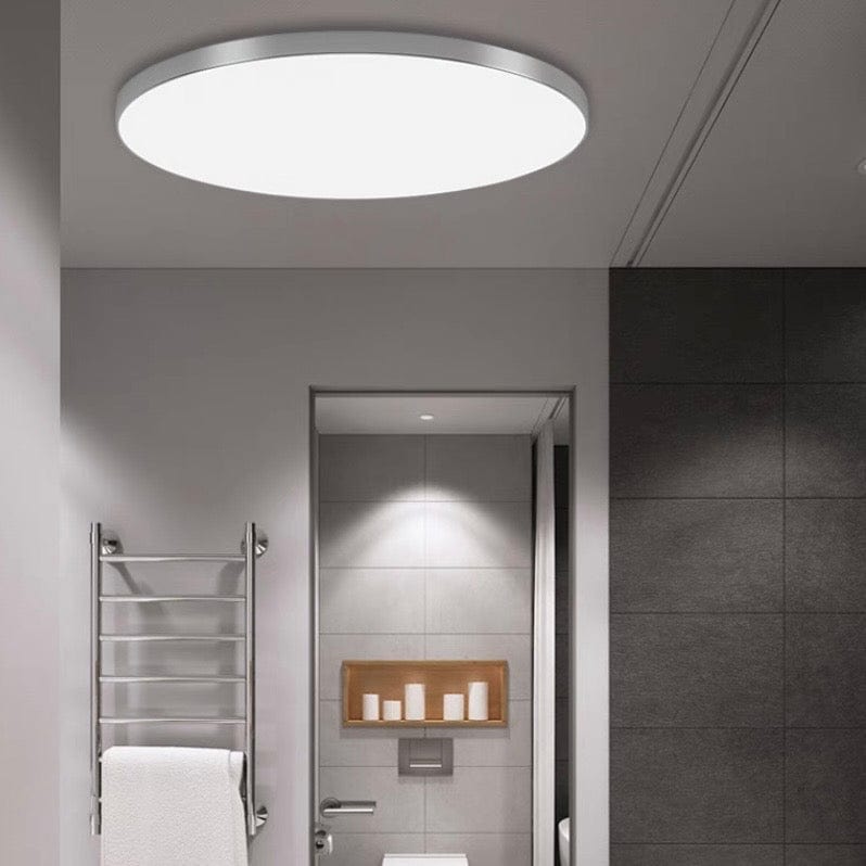 Moduro.co.uk Ceiling Light Silver / D23*H6cm(18W) / White Light Nordura – Minimalism Round Ceiling Light – LED Flush Mount – Scandinavian Style