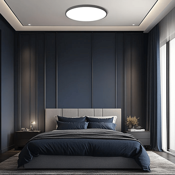 Moduro.co.uk Ceiling Light Nordura – Minimalism Round Ceiling Light – LED Flush Mount – Scandinavian Style