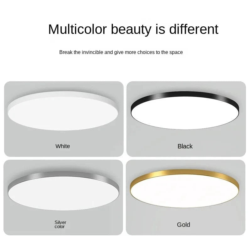Moduro.co.uk Ceiling Light Nordura – Minimalism Round Ceiling Light – LED Flush Mount – Scandinavian Style