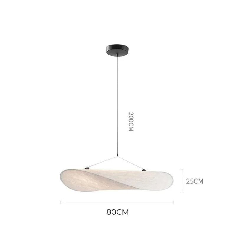 Moduro.co.uk Pendant lights Silka Pendant – Nordic Floating Light in Wabi Sabi Style