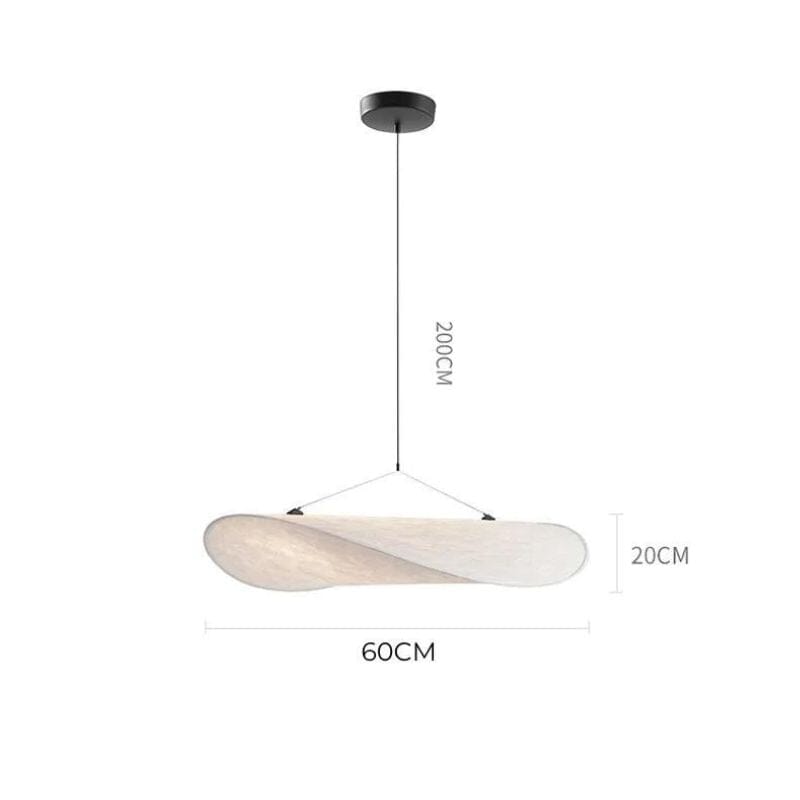 Moduro.co.uk Pendant lights Silka Pendant – Nordic Floating Light in Wabi Sabi Style