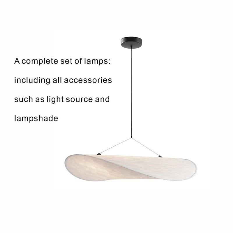 Moduro.co.uk Pendant lights Silka Pendant – Nordic Floating Light in Wabi Sabi Style