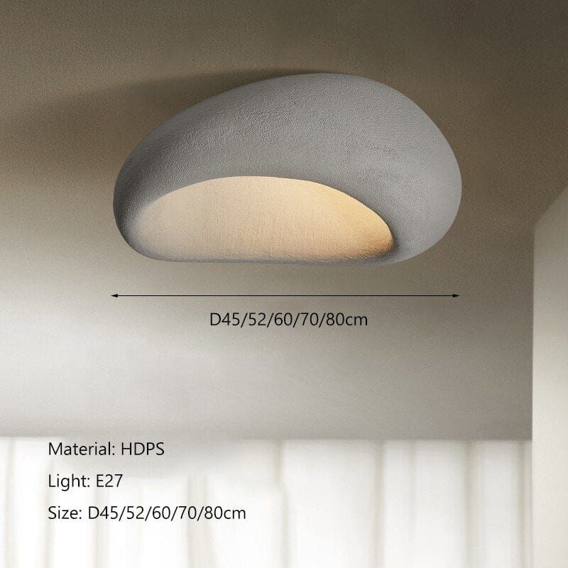 Moduro.co.uk ceiling lamps Wabi Glow – Japandi Flush Ceiling Light
