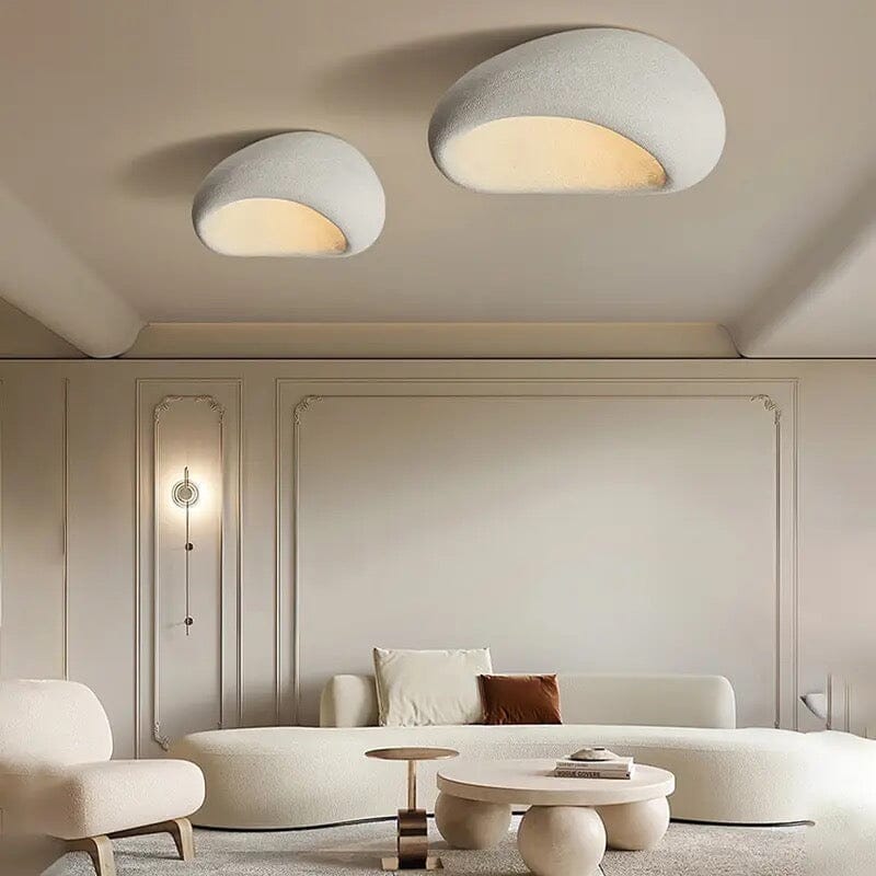 Moduro.co.uk ceiling lamps Wabi Glow – Japandi Flush Ceiling Light