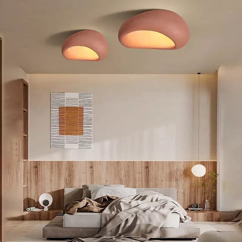 Moduro.co.uk ceiling lamps Wabi Glow – Japandi Flush Ceiling Light