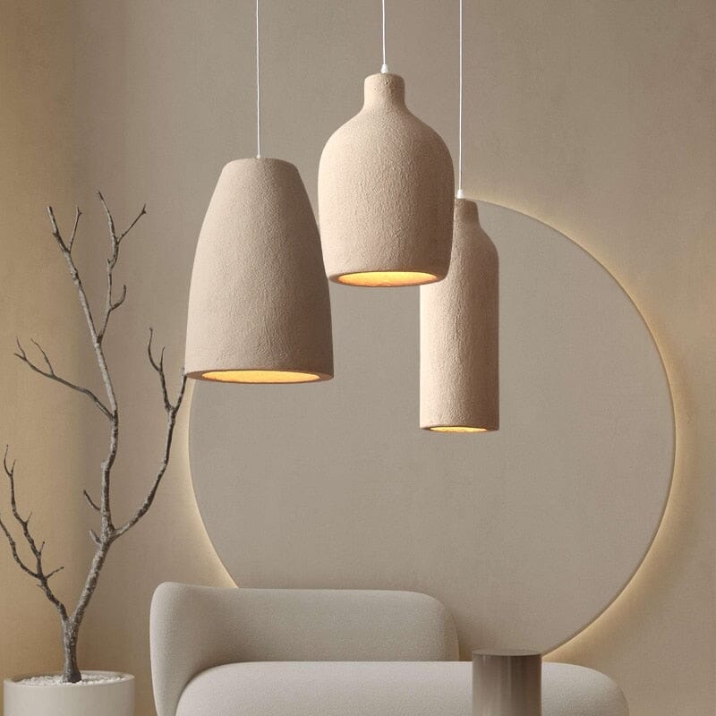 Moduro.co.uk Pendant lights Wabi Pendant Light – Japandi Style Resin Ceiling Lamp