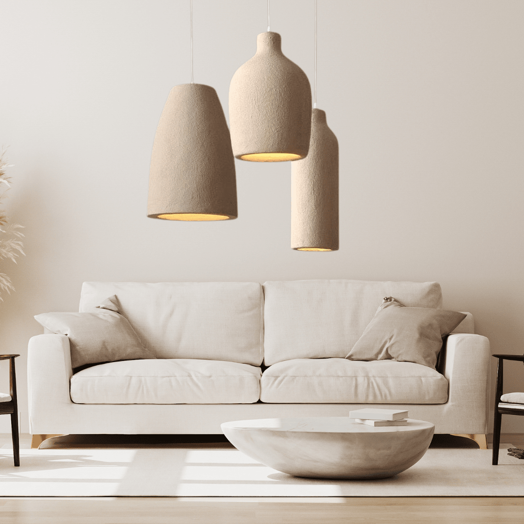 Moduro.co.uk Pendant lights Wabi Pendant Light – Japandi Style Resin Ceiling Lamp