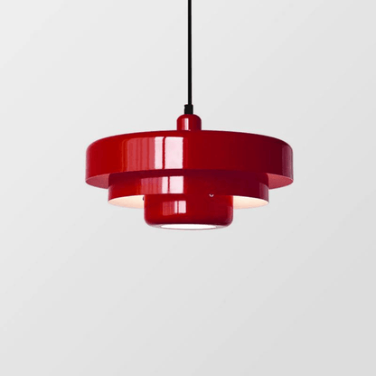 Moduro.co.uk Pendant lights Red Aureli – Modern Aluminium Pendant Light in Nordic Style