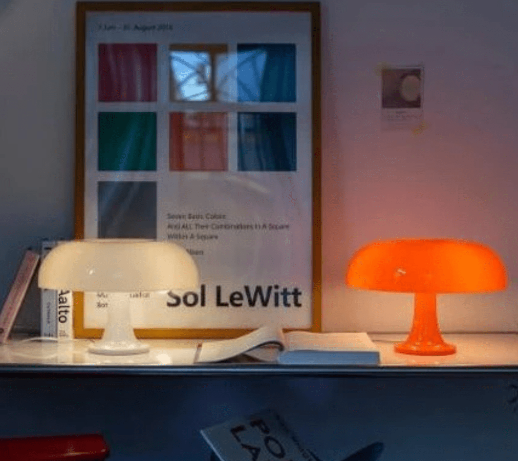 Moduro.co.uk Desk Lamps AuroMush – Nordic Mushroom Table Lamp – LED – Rechargeable – Desk & Reading Lamp