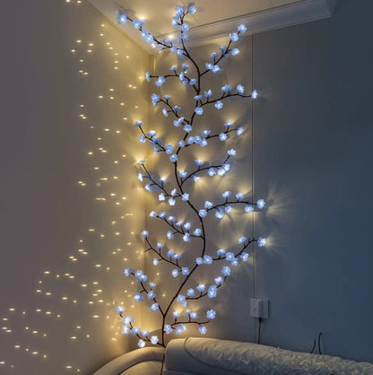 Moduro.co.uk Wall Light Fixtures Iced Blossom Cherry Blossom Whisper Wall Light – LED Floral Wall Lamp – 1,6 m – Warm 2700K Glow