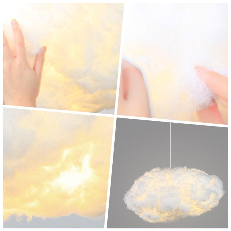 Moduro.co.uk Pendant lights Cloud Pendant Light – Modern Dreamy Ceiling Lamp – Soft Warm Ambient Glow