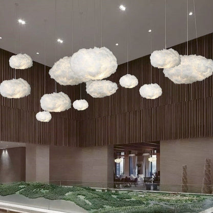 Moduro.co.uk Pendant lights Cloud Pendant Light – Modern Dreamy Ceiling Lamp – Soft Warm Ambient Glow