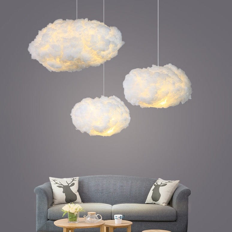 Moduro.co.uk Pendant lights Cloud Pendant Light – Modern Dreamy Ceiling Lamp – Soft Warm Ambient Glow