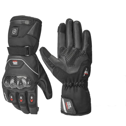 Moduro.co.uk Gloves & Mittens Black 1 (for motorcycle) / M Heated Winter Gloves – Electric Heated Gloves – 7,4 V Battery – 45–60°C Warmth