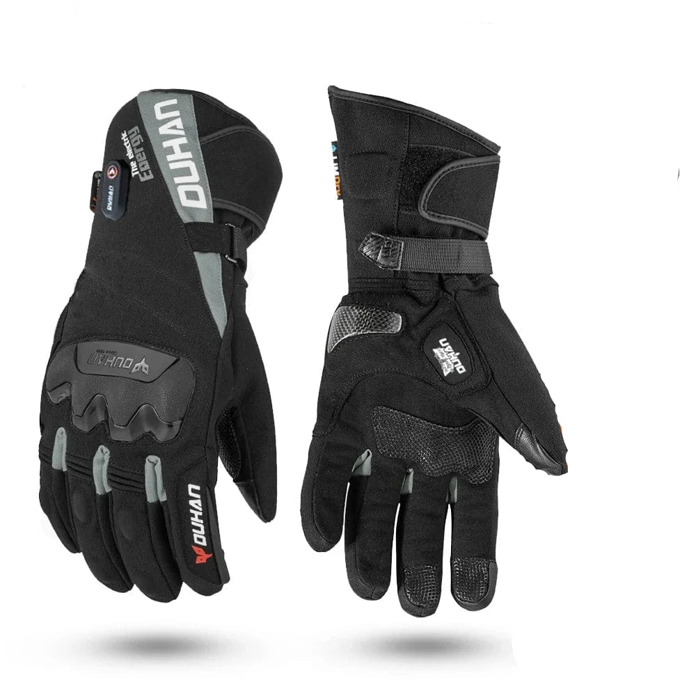 Moduro.co.uk Gloves & Mittens Black 2 (for motorcycle) / M Heated Winter Gloves – Electric Heated Gloves – 7,4 V Battery – 45–60°C Warmth