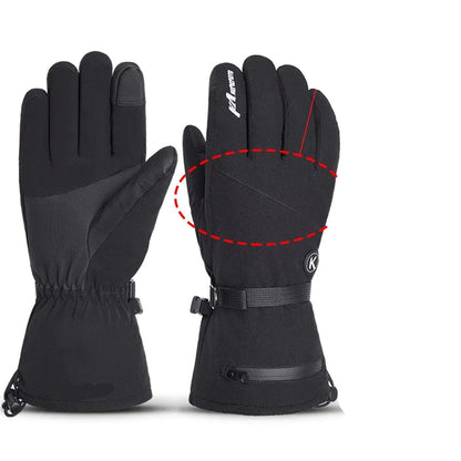 Moduro.co.uk Gloves & Mittens Heated Winter Gloves – Electric Heated Gloves – 7,4 V Battery – 45–60°C Warmth