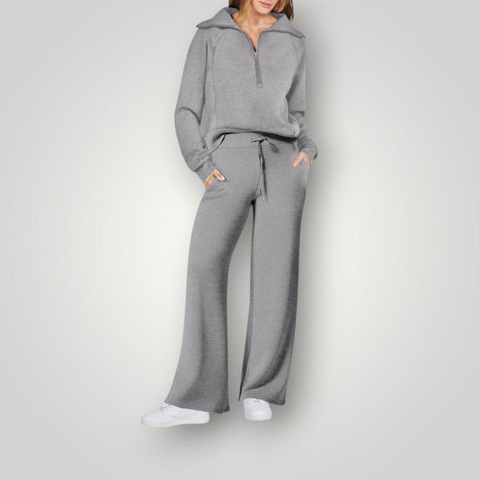 Moduro Loungewear Grey / S Kaerith | Luxury Loungewear Set for Women