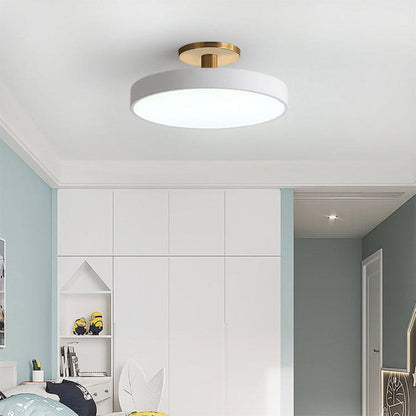 Moduro.co.uk Ceiling Light White / D30cm*H15cm-16W / White Light LumoCirca – Minimalist Round LED Ceiling Light – Modern Flush Mount Fixture
