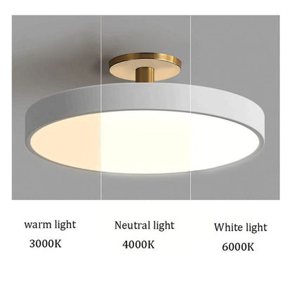 Moduro.co.uk Ceiling Light LumoCirca – Minimalist Round LED Ceiling Light – Modern Flush Mount Fixture