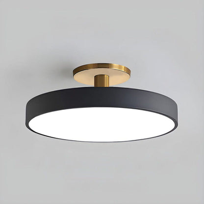 Moduro.co.uk Ceiling Light Black / D50cm*H15cm-36W / White Light LumoCirca – Minimalist Round LED Ceiling Light – Modern Flush Mount Fixture