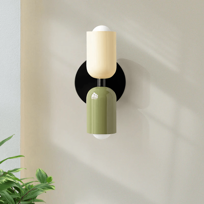 Moduro.co.uk Wall Lamp LumoDuo – Colorful Double Head Wall Lamp – Modern Metal Up & Down Lighting