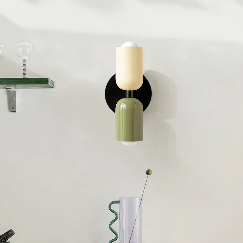 Moduro.co.uk Wall Lamp LumoDuo – Colorful Double Head Wall Lamp – Modern Metal Up & Down Lighting