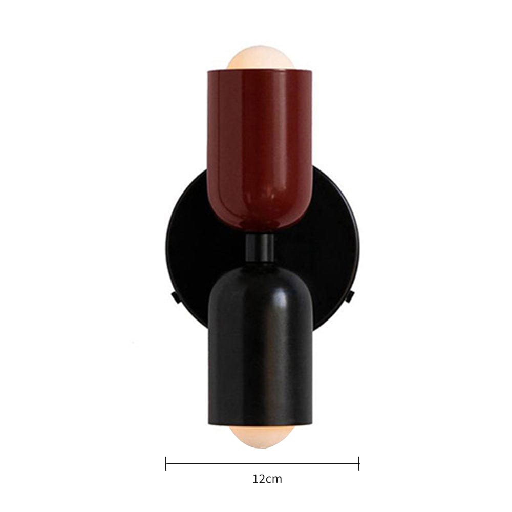 Moduro.co.uk Wall Lamp LumoDuo – Colorful Double Head Wall Lamp – Modern Metal Up & Down Lighting