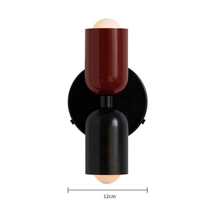 Moduro.co.uk Wall Lamp LumoDuo – Colorful Double Head Wall Lamp – Modern Metal Up & Down Lighting
