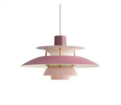 Moduro.co.uk Ceiling Lamps Pink / 30cm / Warm White LumoSphere – Modern Round Ceiling Light – LED – Minimalist Iron – E27
