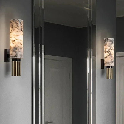Moduro.co.uk Wall Light Fixtures Marble Wall Lamp – Modern LED Wall Light – Natural Marble & Metal – Luxury Design – Ambient Lighting