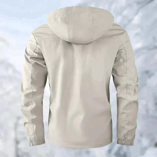 Moduro Coats & Jackets Men’s Waterproof Jacket with Goose-Down Fill