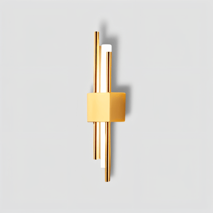Moduro.co.uk Wall Light Fixtures Modern Linear Wall Light – LED Wall Lamp – Gold & Black – Aluminium – Warm Light