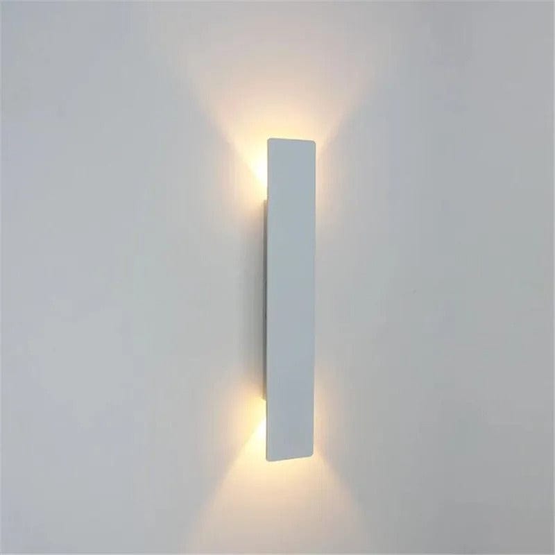 Moduro.co.uk Wall Light Fixtures White Lamp Body / Warm White / 2W | 9.8CM Modern Outdoor LED Wall Light - Wall-Mounted - Up/Down Lighting - IP65 Waterproof - Aluminium - Black/White Finish