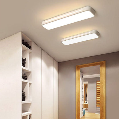 Moduro.co.uk Ceiling Light Nordic Minimalist Long LED Ceiling Light Fixture – Modern Iron & Acrylic – Energy Efficient