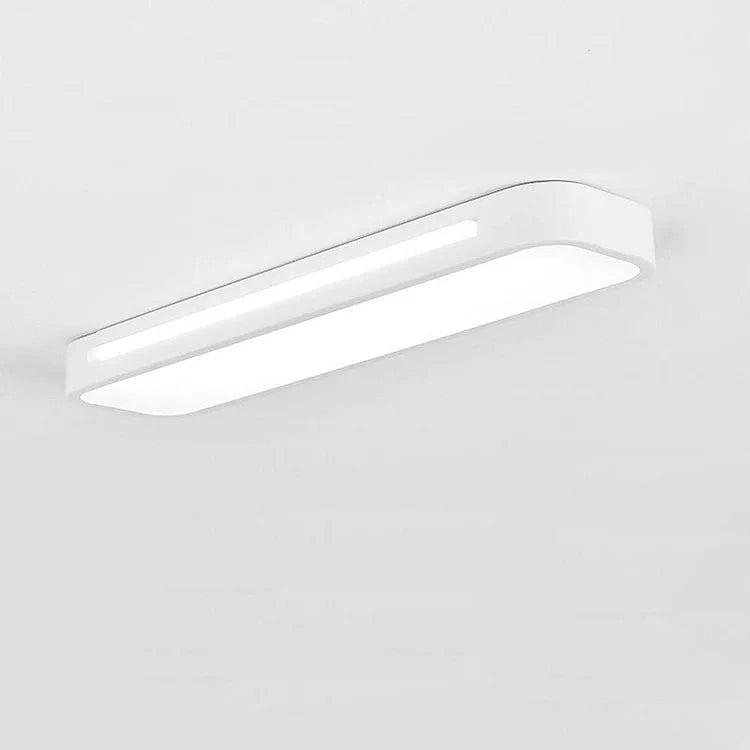 Moduro.co.uk Ceiling Light Nordic Minimalist Long LED Ceiling Light Fixture – Modern Iron & Acrylic – Energy Efficient