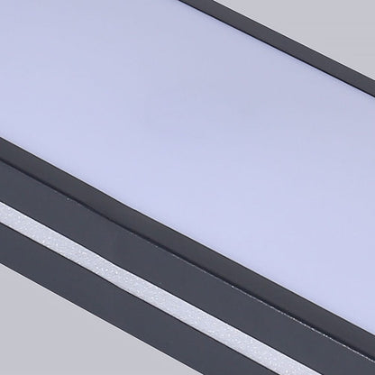 Moduro.co.uk Ceiling Light Nordic Minimalist Long LED Ceiling Light Fixture – Modern Iron & Acrylic – Energy Efficient
