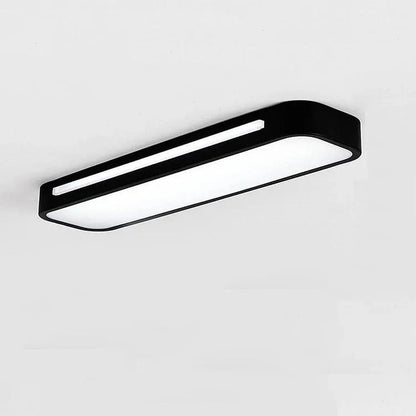 Moduro.co.uk Ceiling Light Black / W58*D12*H4CM / White Light Nordic Minimalist Long LED Ceiling Light Fixture – Modern Iron & Acrylic – Energy Efficient