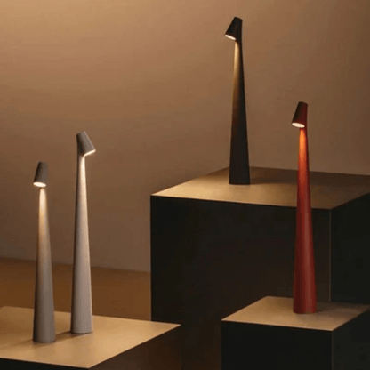 Moduro.co.uk Table Lamps Nordic – Wireless LED Table Lamp – Minimalist Aluminium – USB-C Rechargeable