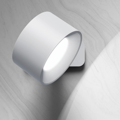 Moduro.co.uk Wall Lamp White Orlo – 360° Wireless Wall Light in Nordic Style