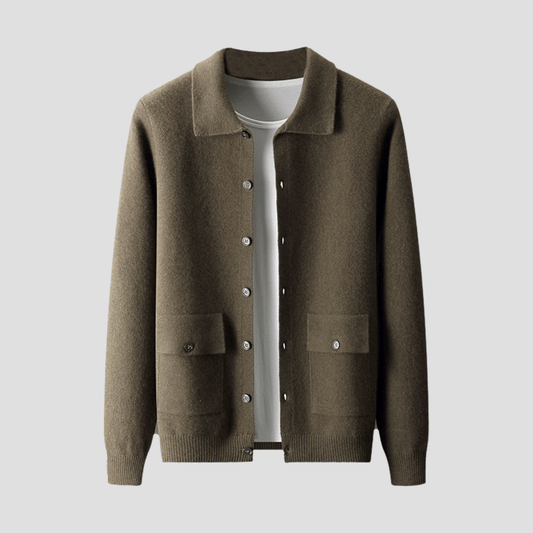 Moduro Cardigan Piers | Classic Cashmere Cardigan