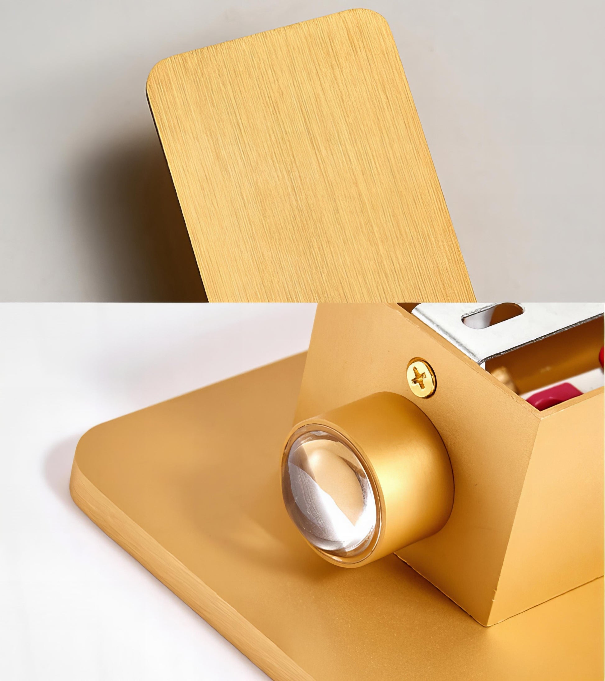 Moduro.co.uk Wall Light Fixtures Rectangular Wall Lamp – Modern LED Wall Light – Metal – Multiple Colours – Indoor Use