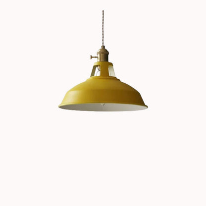 Moduro.co.uk Pendant lights Retro Pendant Light – Industrial Metal Barn Shade – 26×20cm – Adjustable Wire